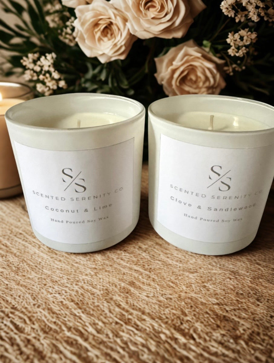 Scented Soy Wax Candle - Large