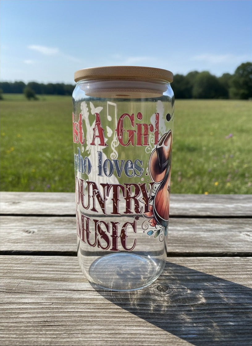 16oz Glass Tumbler