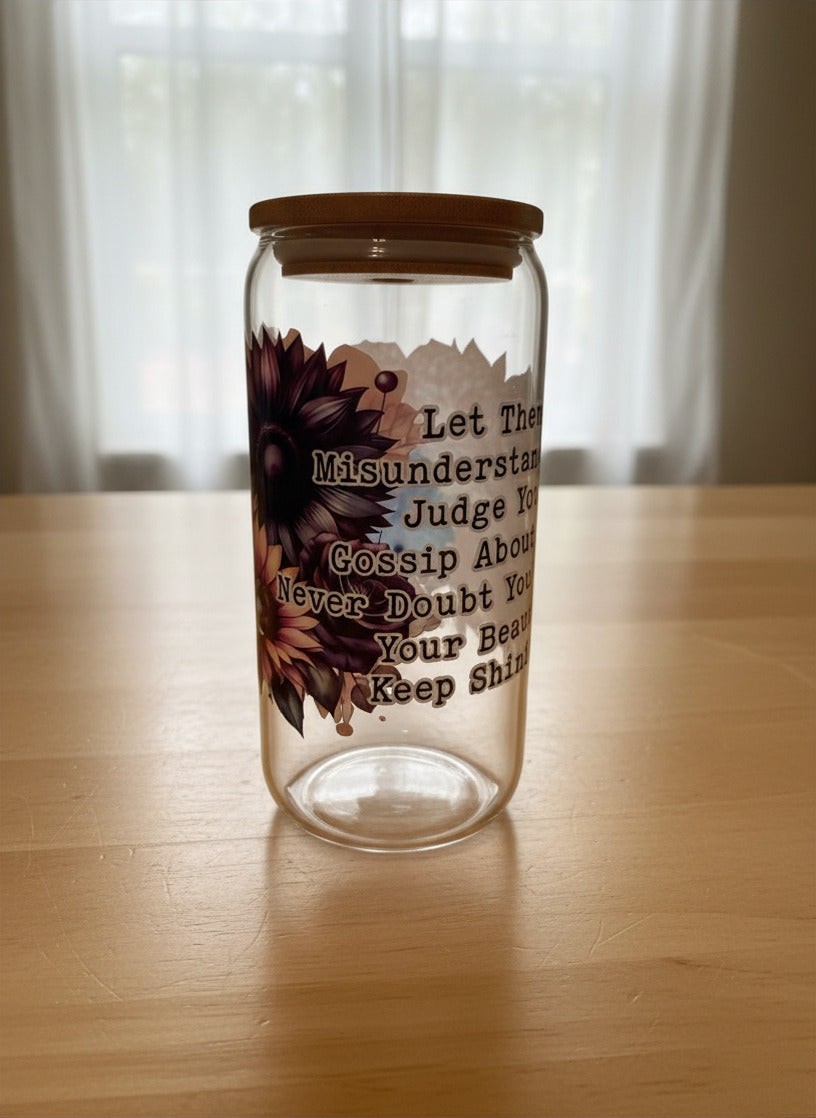 16oz Glass Tumbler